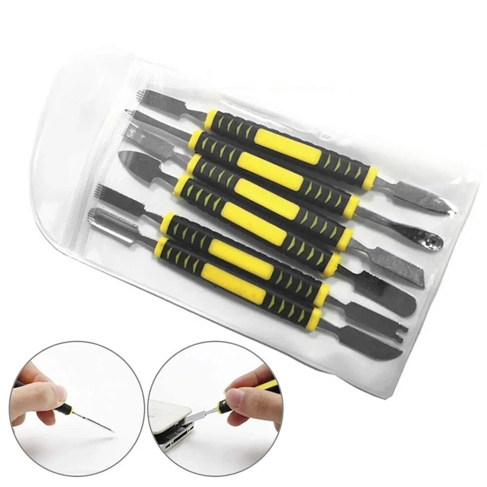 6Pcs Double Head Spudger Set - Metal Phone Repair Tools for iPhone & Tablet - Image 2