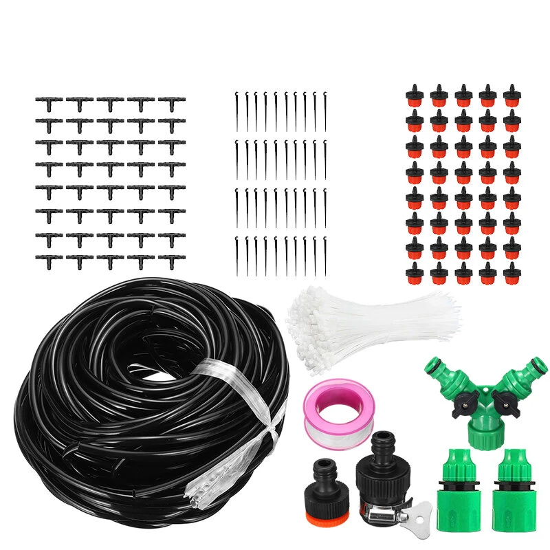 Garden Automatic Drip Irrigation Kit - 8/20/30/40m DIY Adjustable Set - Image 2