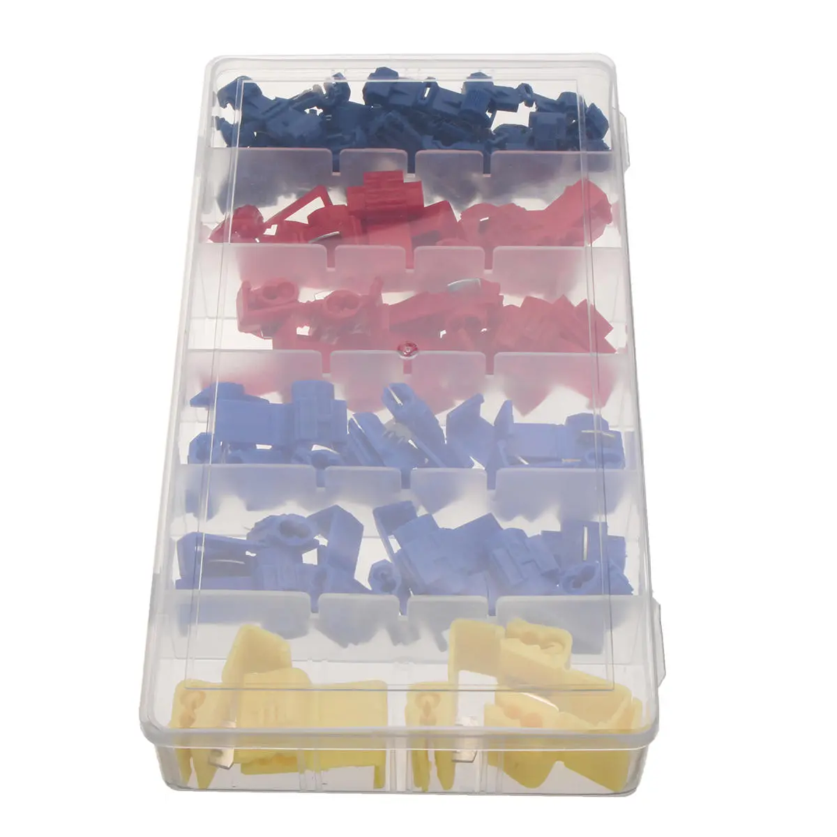 Preak-free 65 Pc Main Line Branch Wiring Clip Kit | Terminal Box-Mounted Crimping Plier - Image 3