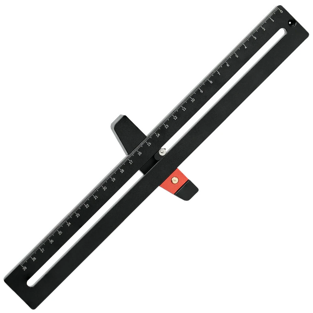 Circle Drawing Ruler | Multifunctional Parallel Line Tool for Carpentry & DIY - Image 2