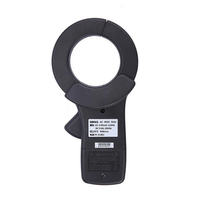 ETCR6800D Digital Clamp Meter - AC/DC Current Tester 1500A/2000A | Ammeter - Image 3