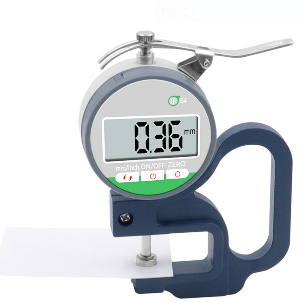 0.01mm Digital Thickness Gauge - Touch Screen Micrometer | 0.001mm Micron Tester - Image 4