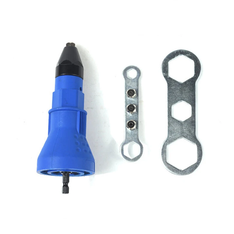 Cordless Electric Rivet Nut Tool - Riveting Drill Adaptor Insert Nut Tool - Image 2