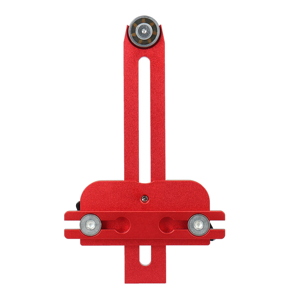 120mm Thin Table Saw Jig - Aluminium Alloy Anodized Adjustable Limiter | Precision Woodworking - Image 3