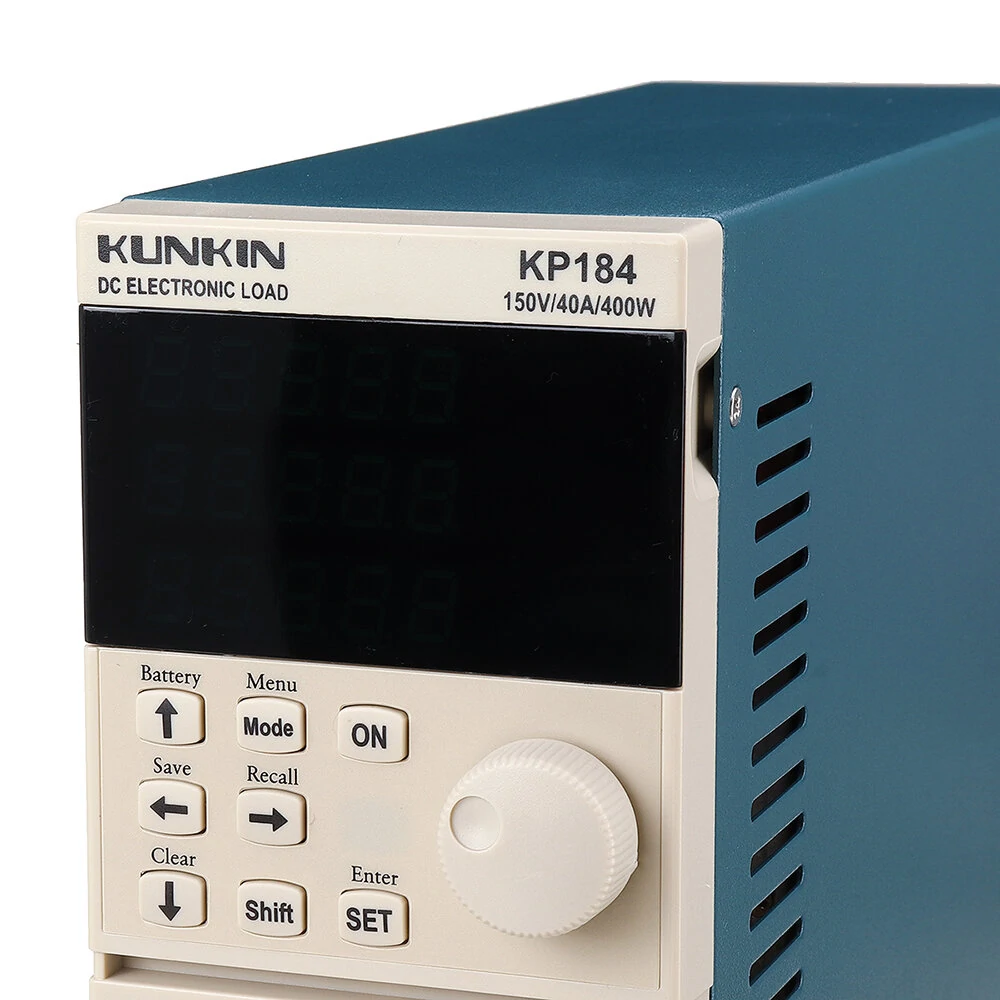 KP184 DC Electronic Load Battery Tester - 400W 150V 40A - RS485/232 Interface - Image 5