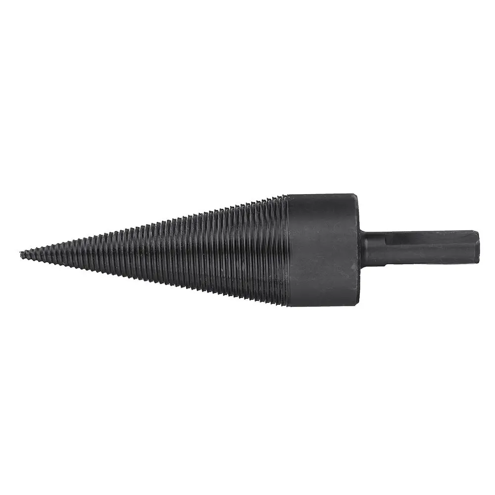 Drillpro 38/42/45mm Firewood Splitter Drill Bit | Triangle Shank for Electric Drill - Image 2