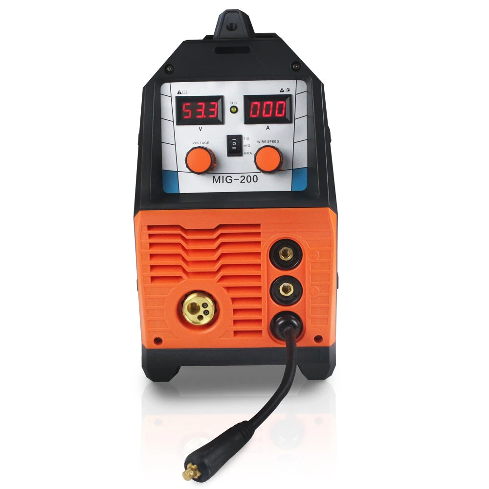 MIG-200 3-in-1 MIG TIG MMA Welder | 220V Digital Double Pulse Gas Shield - Image 2