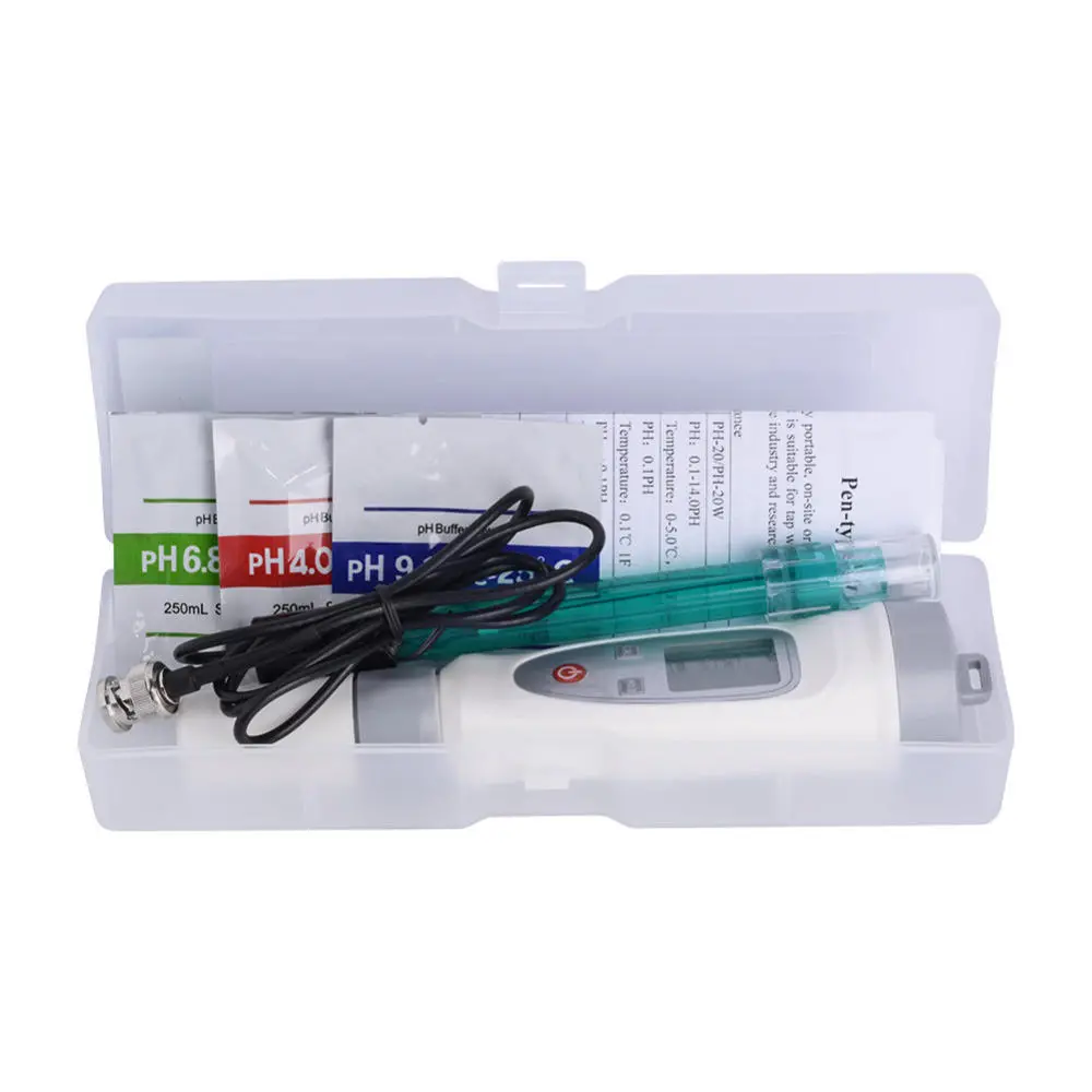 Portable Digital PH Meter Water Tester Pen - PH-20W with External Electrode - Image 4