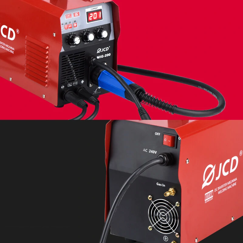 JCD MIG MMA Welding Machine 220V DC Inverter - Beginner Home DIY Welder - Image 5