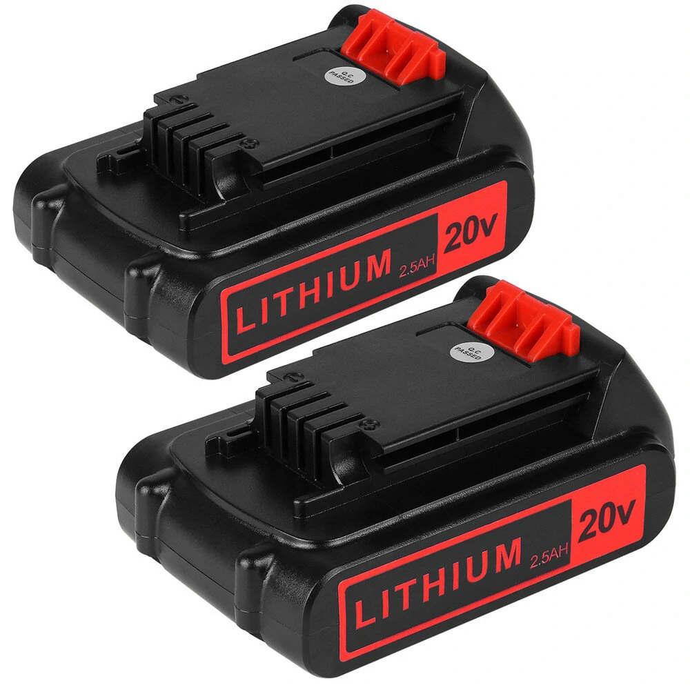 Black and Decker 20V 2.5Ah Battery Replacement - LBXR20 LBXR2520 Compatible - Image 3