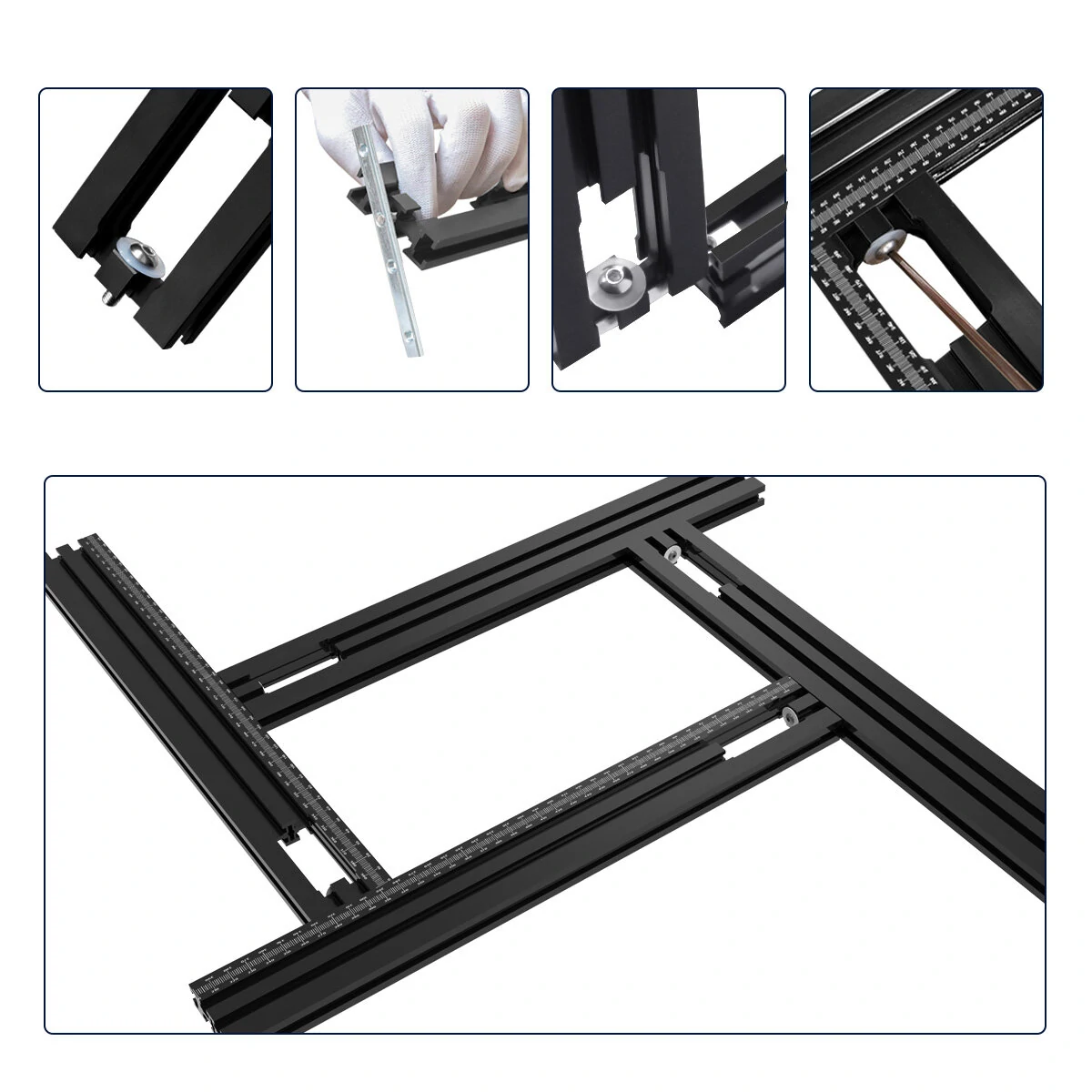 ENJOYWOOD Trimming Machine - Multi-functional Guide Rail for Milling & Engraving - Image 5