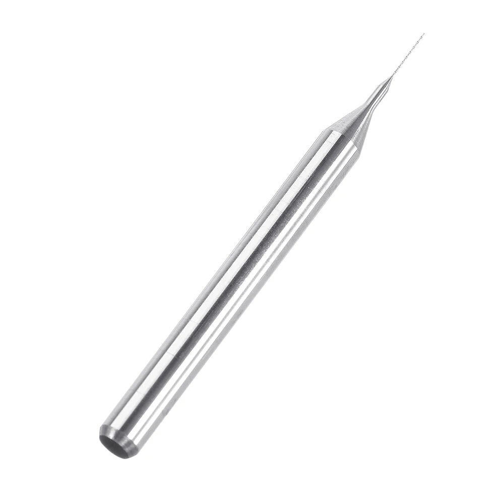 Drillpro 10PCS Tungsten Carbide Mask Mold Drill Bits - 0.2/0.25/0.3mm for Meltblown Fabric - Image 2