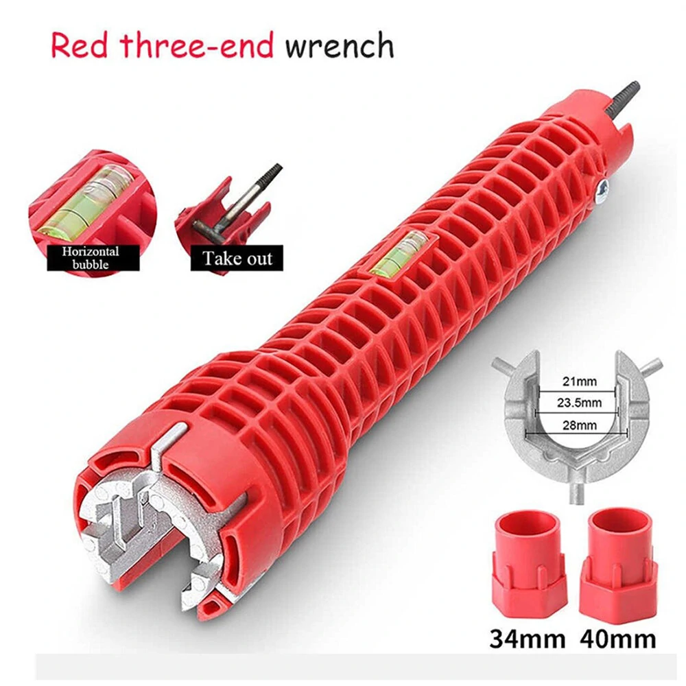 14-in-1 Sink Repair Wrench - Universal Anti-Slip Tool - Durable ABS Carbon Steel - Image 4