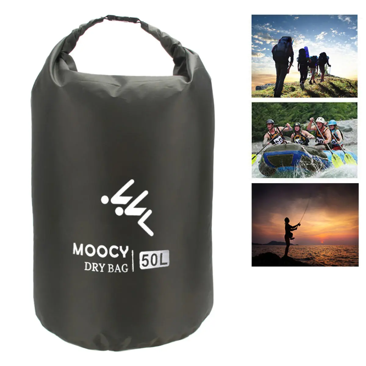 Dry Sack Bag 5L 20L 50L Waterproof - Kayak Canoeing Fishing Camping Gear - Image 5