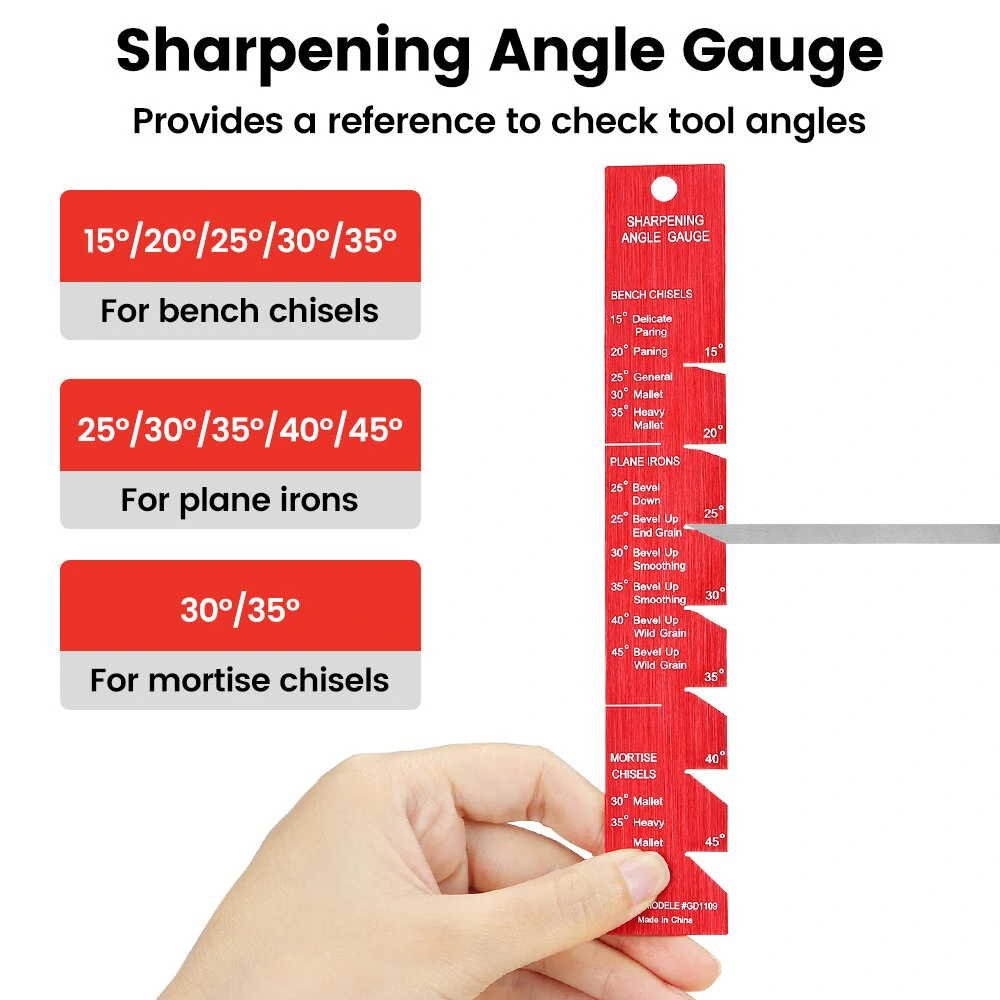 Mohoo Sharpening System | Honing Guide & Angle Fixture for Woodworking Chisels - Image 4
