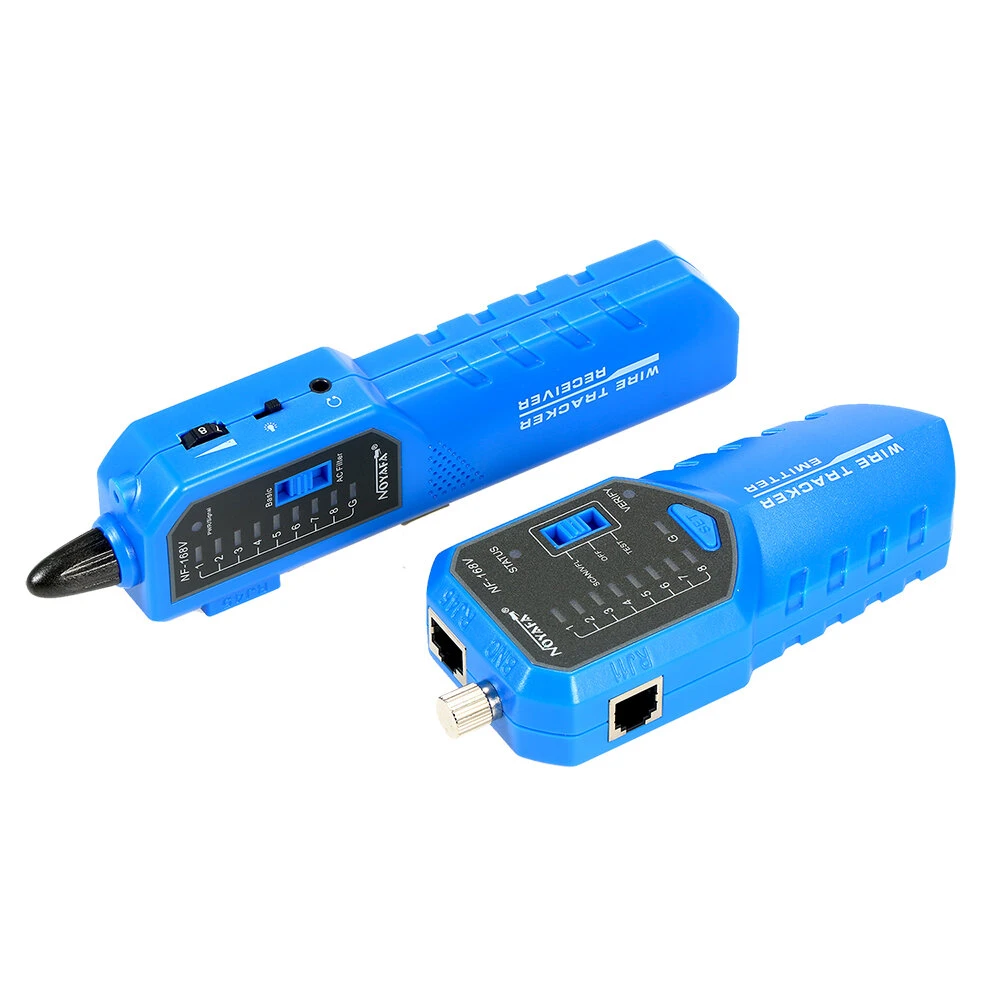 NOYAFA NF-168V Wire Tracer & Cable Tester for RJ11 RJ45 Cat 5 Cat 6 - PoE Switch Finder - Image 2