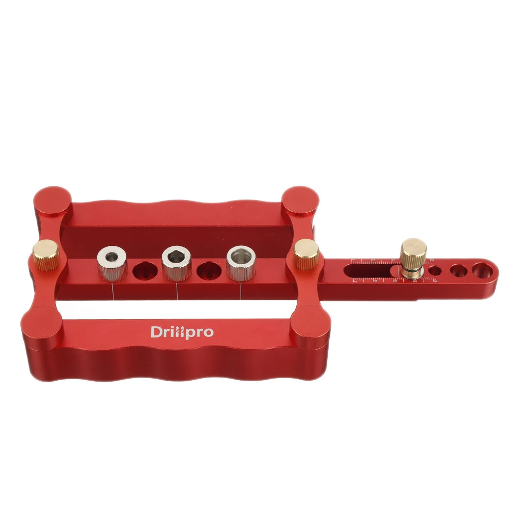 Drillpro Self Centering Dowelling Jig | Metric 6/8/10mm Precise Punch Locator Tool - Image 3