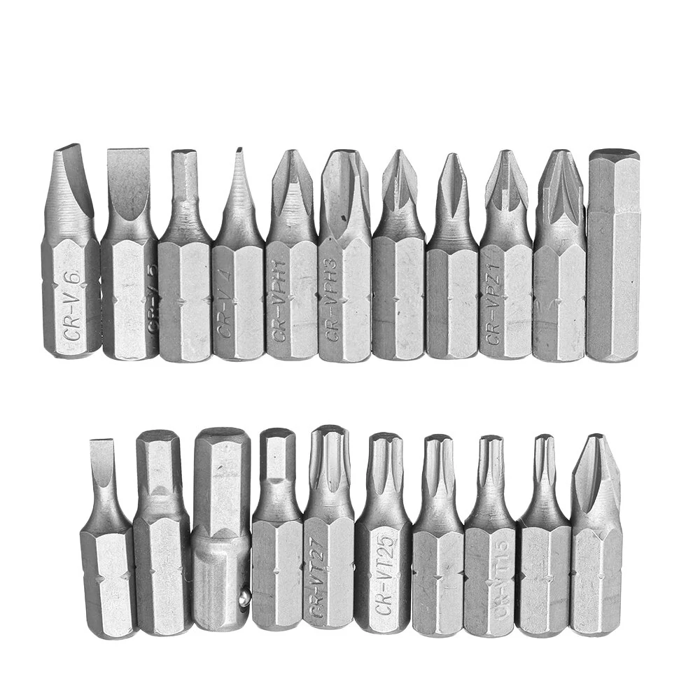 34pcs Screwdriver Bit Set - Slotted Phillips Hex Torx Bits with Holder - Image 3