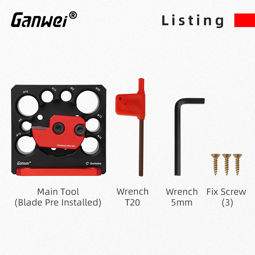 Adjustable Electric Drill Truck Tool | 8mm-20mm Round Wood Tenon | Router Table Plate - Image 3