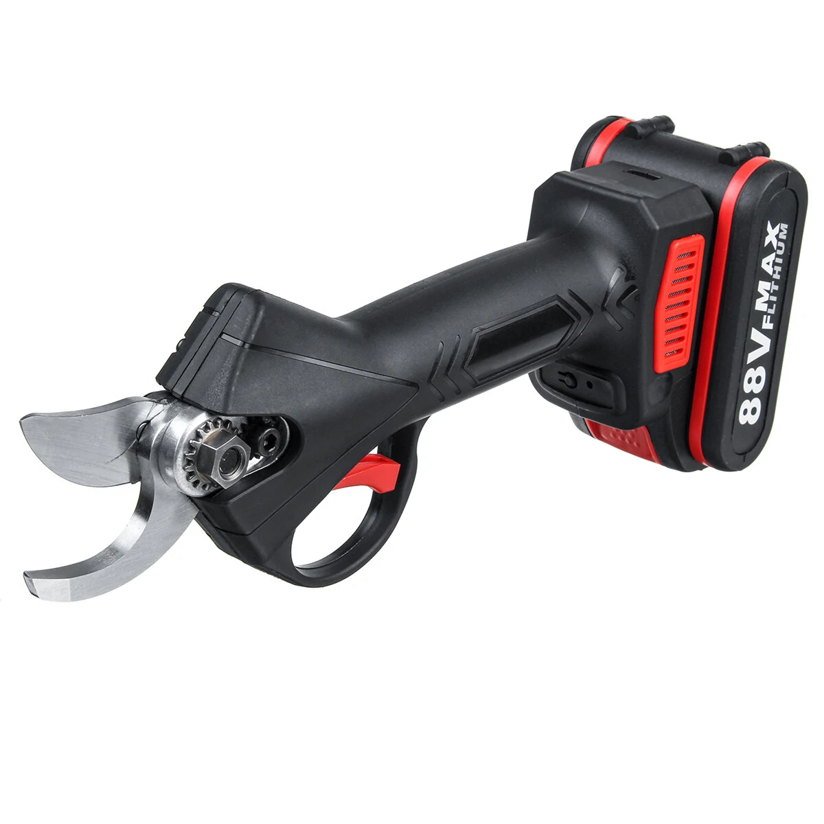 88V Cordless Electric Pruning Shears | Garden Branch Cutter with 2 Batteries - Image 5