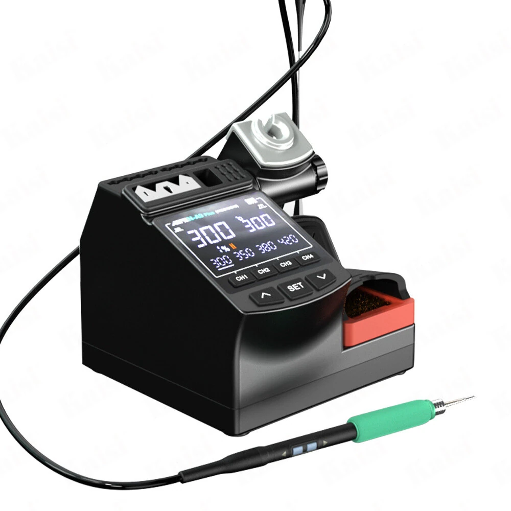 AIFEN A9 Plus Soldering Station 120W | 100-450°C Temp Control | 4 Segments & 245 Tips - Image 3