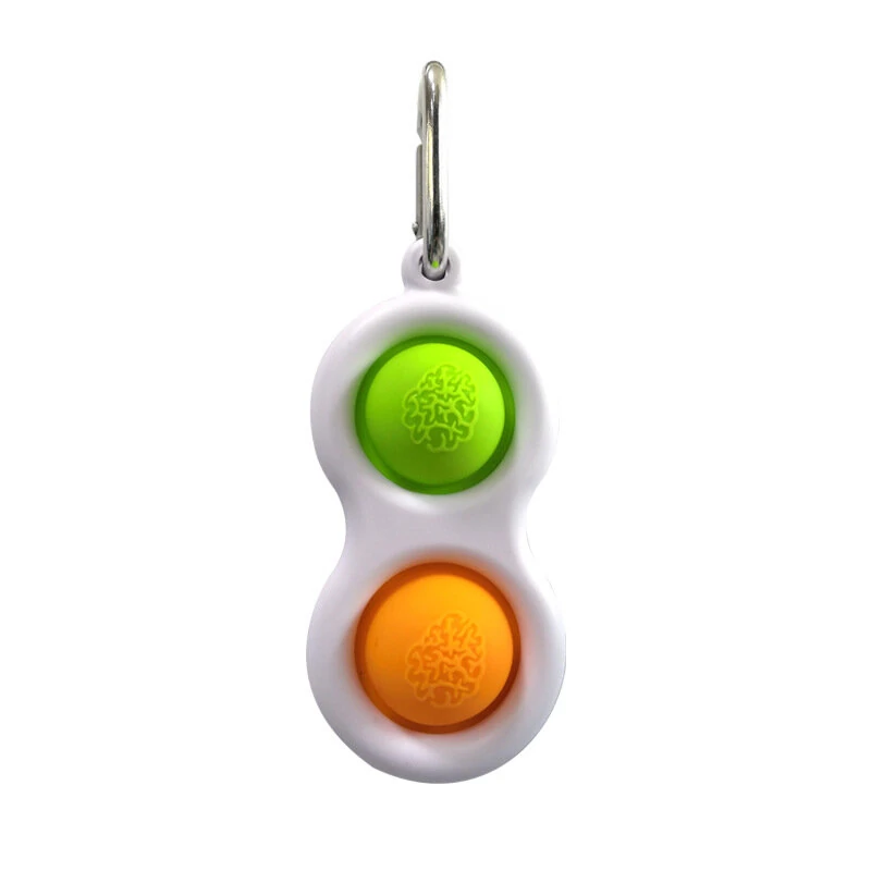 Pattern Finger Bubble Music Keychain - Decompression Press Board & Pendant for EDC - Image 5