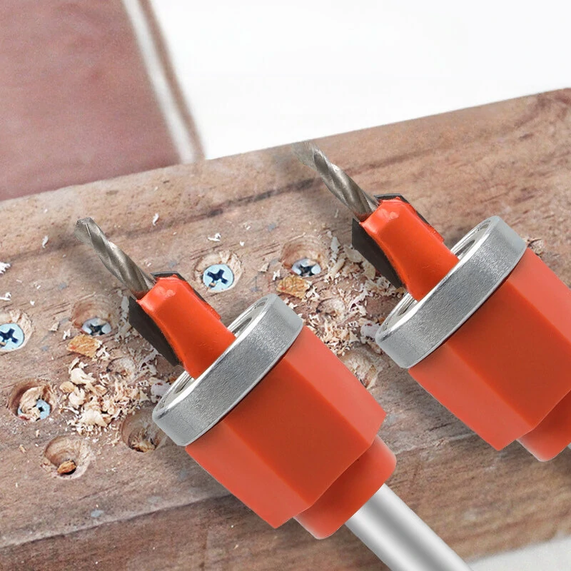 Forstner Bit Set with Screw Extractor | Woodworking & Demolition Drill Bits - Image 3