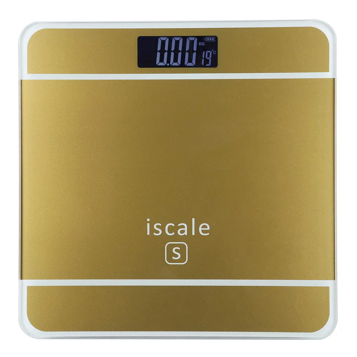 Tanita LCD Digital Body Weight Scale - Tempered Glass - 180kg Capacity - Image 3
