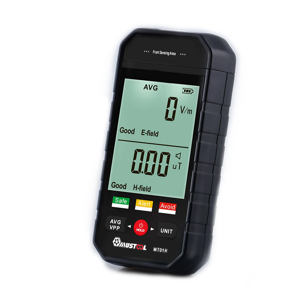 MT01R 3-inch EMF Tester | Electric & Magnetic Field Detector | Fast Radiation Assessment - Image 5