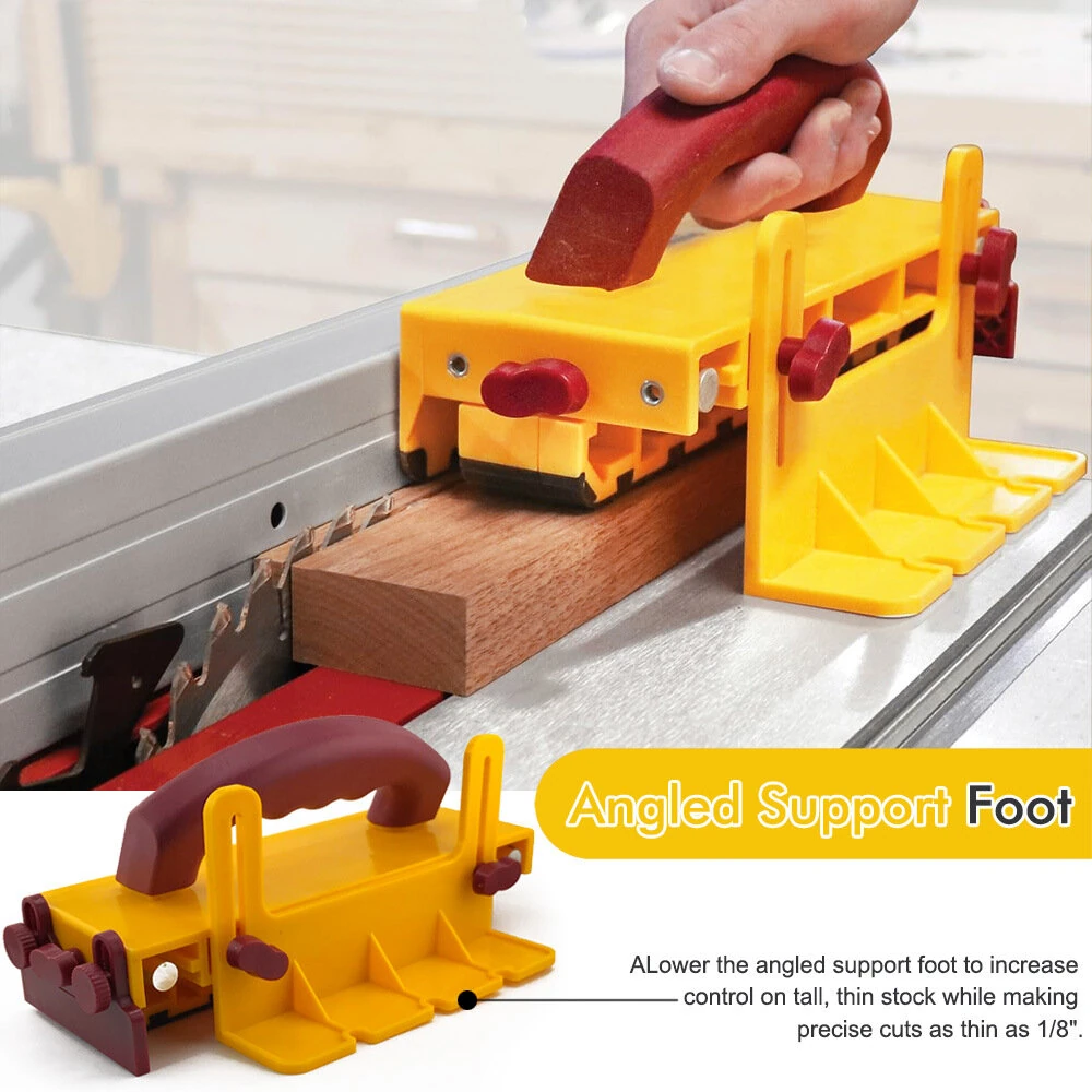 Widgets Adjustable Table Saw Pushblock - Safe Cuts for Router Tables & Band Saws - Image 2