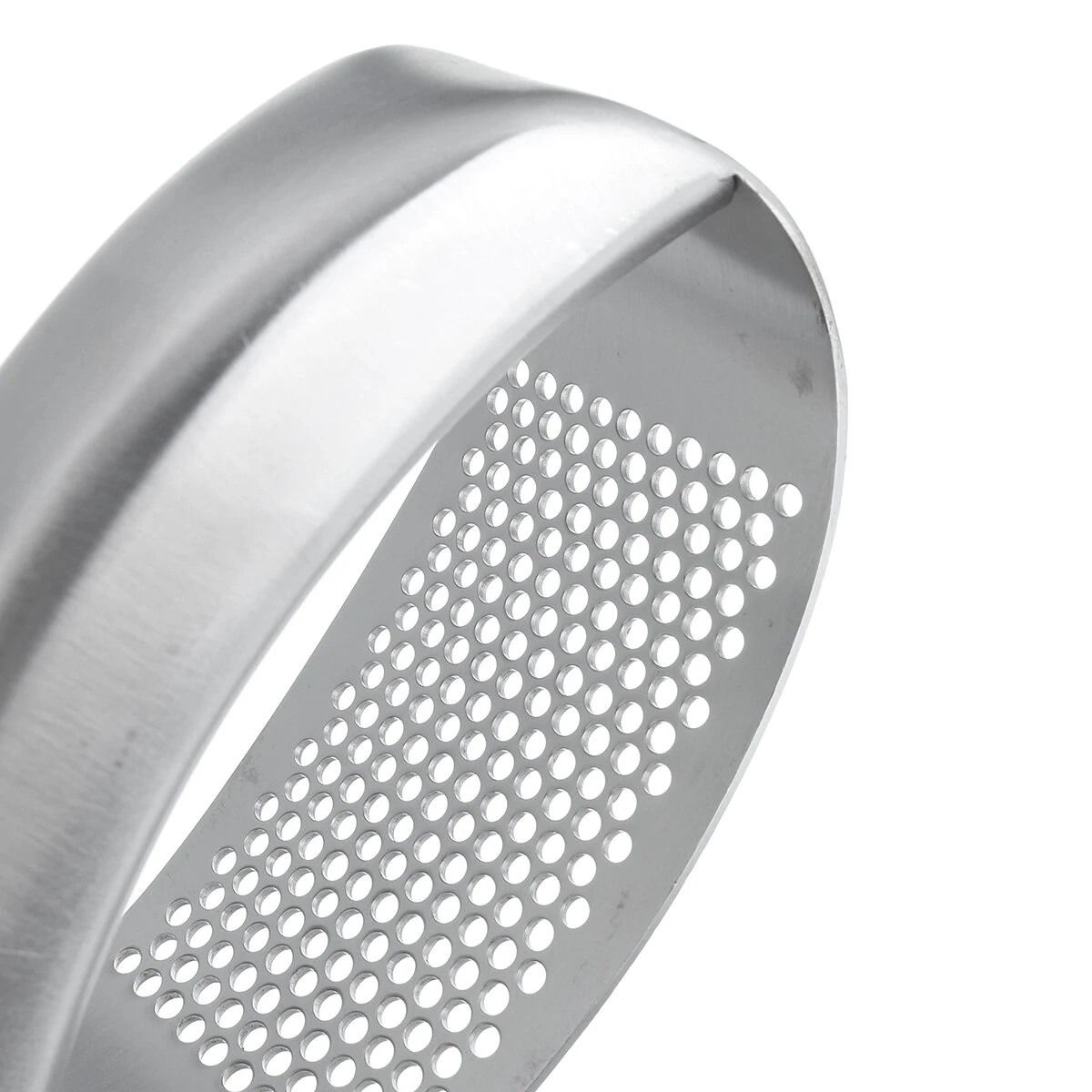Stainless Steel Garlic Press Crusher | Manual Kitchen Tool & Masher - Image 5