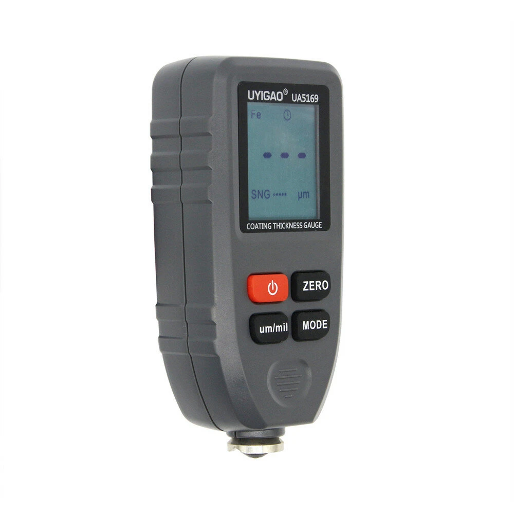 UYIGAO UA5169 Digital Paint Thickness Gauge | Handheld Car Meter 0-1300um Fe/NF Probe - Image 3