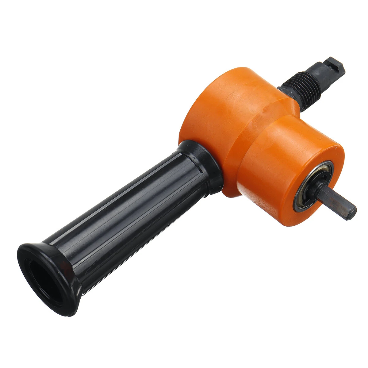 Double Headed Sheet Metal Nibbler - Drill Attachment Cutter with Extra Punch - Image 4