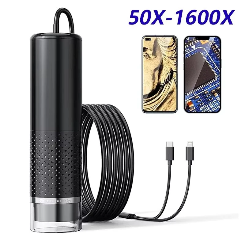 Handheld Digital Microscope 1600x Magnification | 2MP USB | Compatible with Android iOS Windows Mac - Image 2