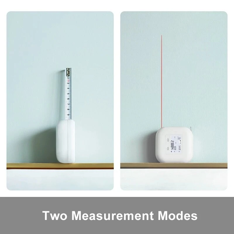 Xiaomi Digital Laser Rangefinder Tape Measure - 2-in-1 Handheld Electronic Ruler - Image 4