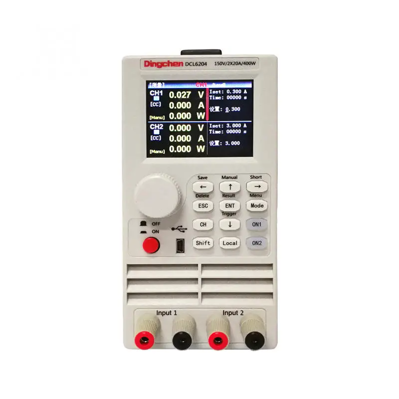 DCL6204 Programmable DC Electronic Load - 150V 20A 400W Battery Tester | RS232 Dual Channel - Image 2