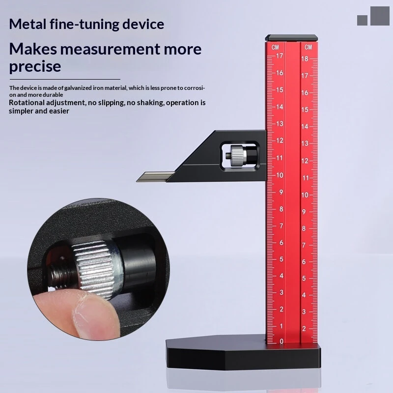 RUITOOL Aluminum Alloy Woodworking Marking Gauge - Dual Scale Laser Engraved | Adjustable 180mm 360mm 640mm - Image 5
