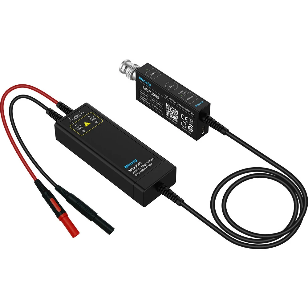 Micsig DP700 DP1500 DP3000 High-Voltage Differential Probe | 100MHz 3000V - Image 4