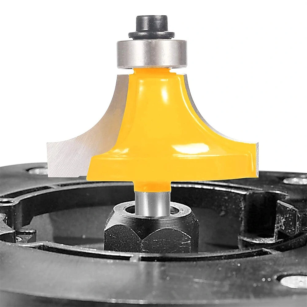 MLCS Carbide Tipped Corner Rounding Router Bit Set - 6.35mm Shank | Bearing Guide - Image 5
