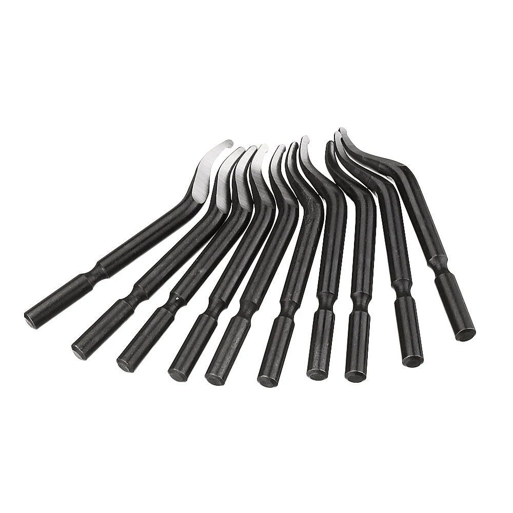NG1000 NB1100 Deburring Tool Kit - 10pcs Blades & Scraper | Trimming Cutter - Image 4