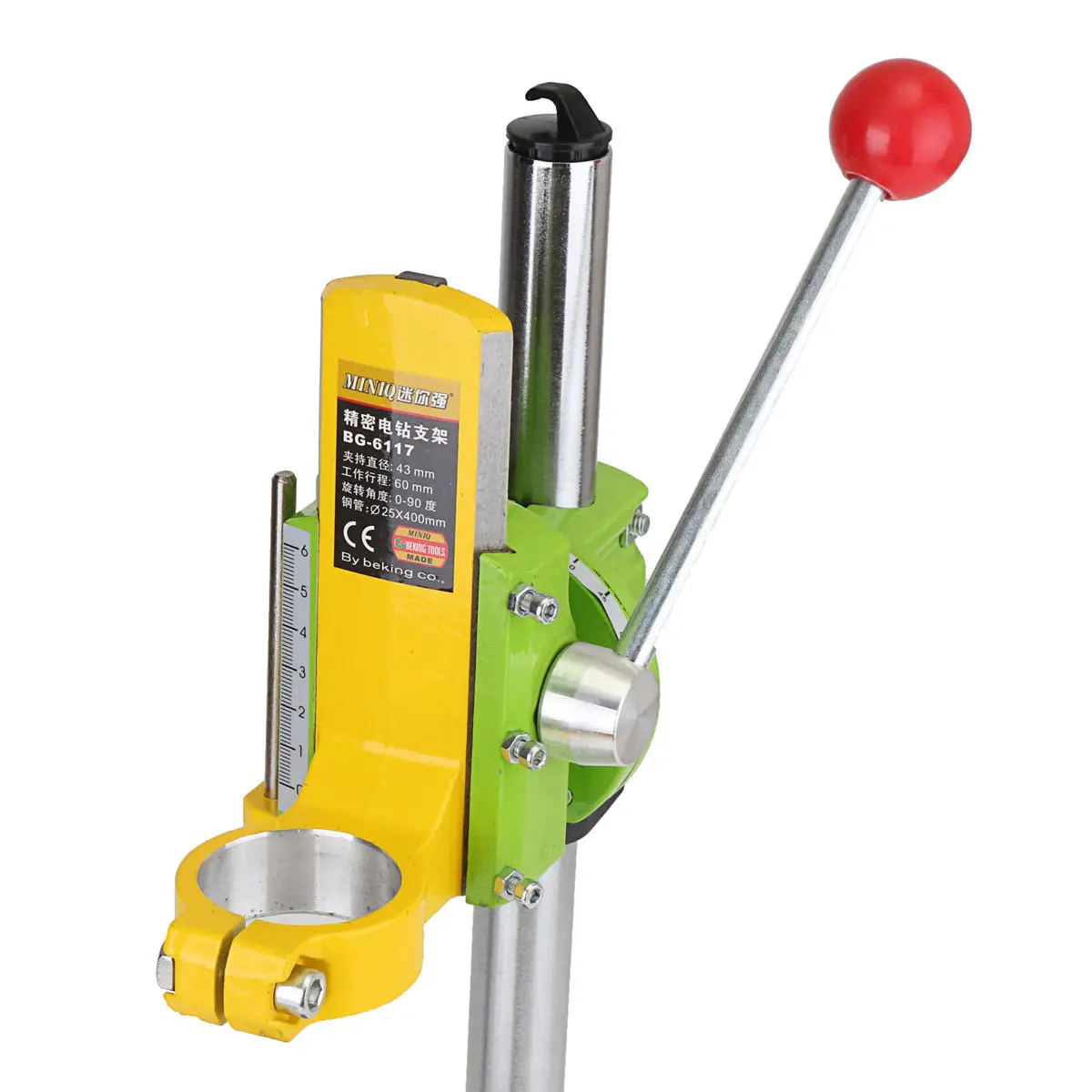 MINIQ BG6117 Electric Drill Stand - Bench Drill Carrier Bracket with 90 Degree Rotation - Image 2