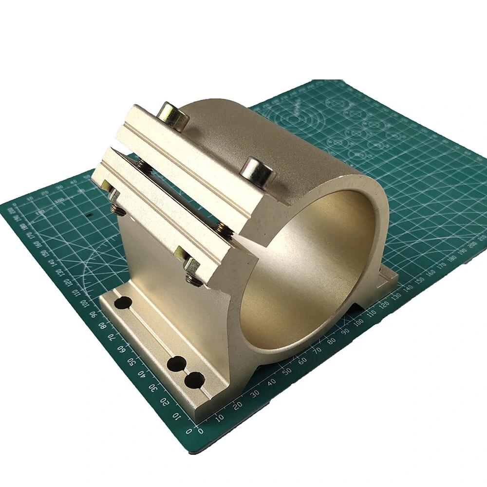 80mm CNC Spindle Motor Mounting Bracket Clamp - Fixture for CNC Engraving Machine - Image 3