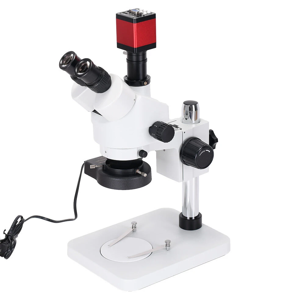 Efix 0.7-45X Trinocular Stereo Microscope | 13MP Digital Camera for Phone Repair - Image 3