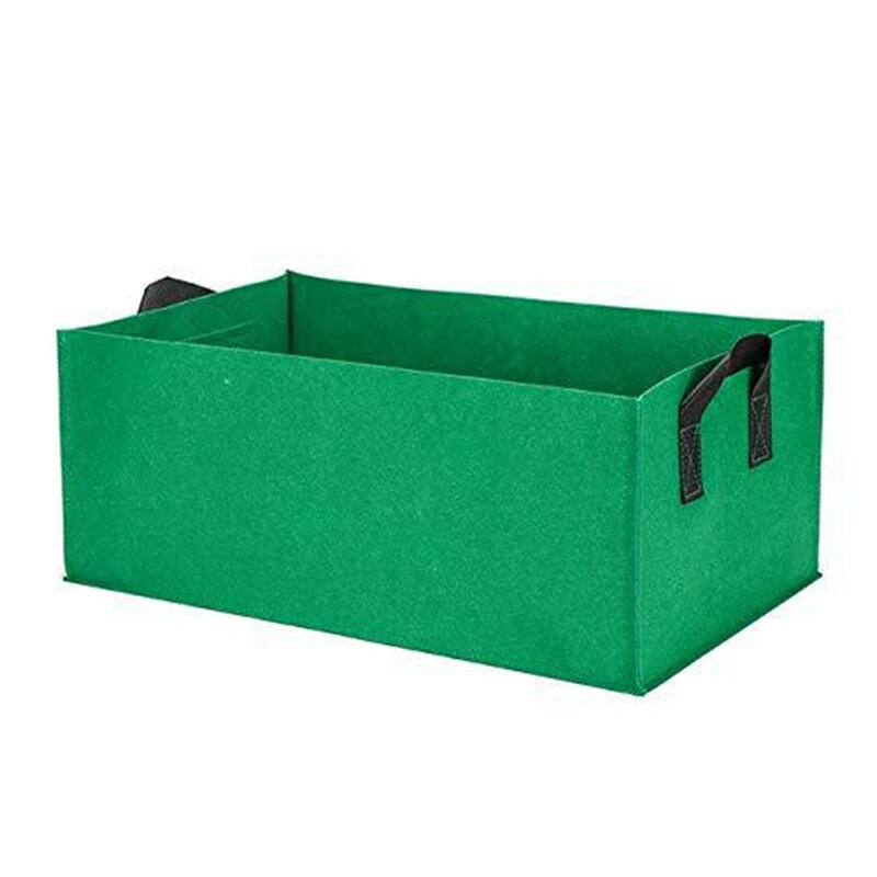 Felt Raised Garden Bed Planter Bag - Fabric Grow Bag for Flowers & Vegetables - Image 2