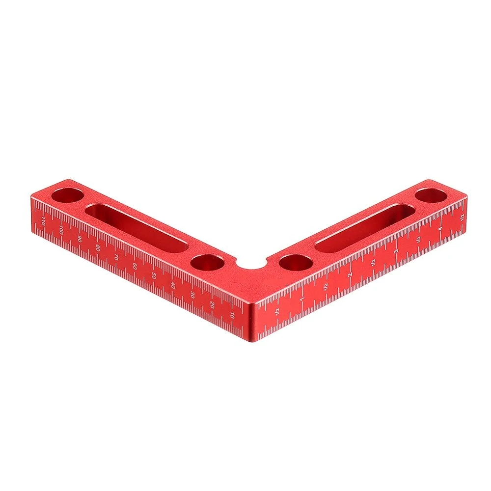Drillpro 90 Degree Clamping Square - 120x120mm Aluminium Alloy L-Shaped Fixture - Image 4