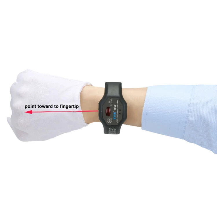 ETCR1860 High Voltage Alarm Bracelet | 1kV-500kV Professional Tester | Wrist Watch Tool - Image 4