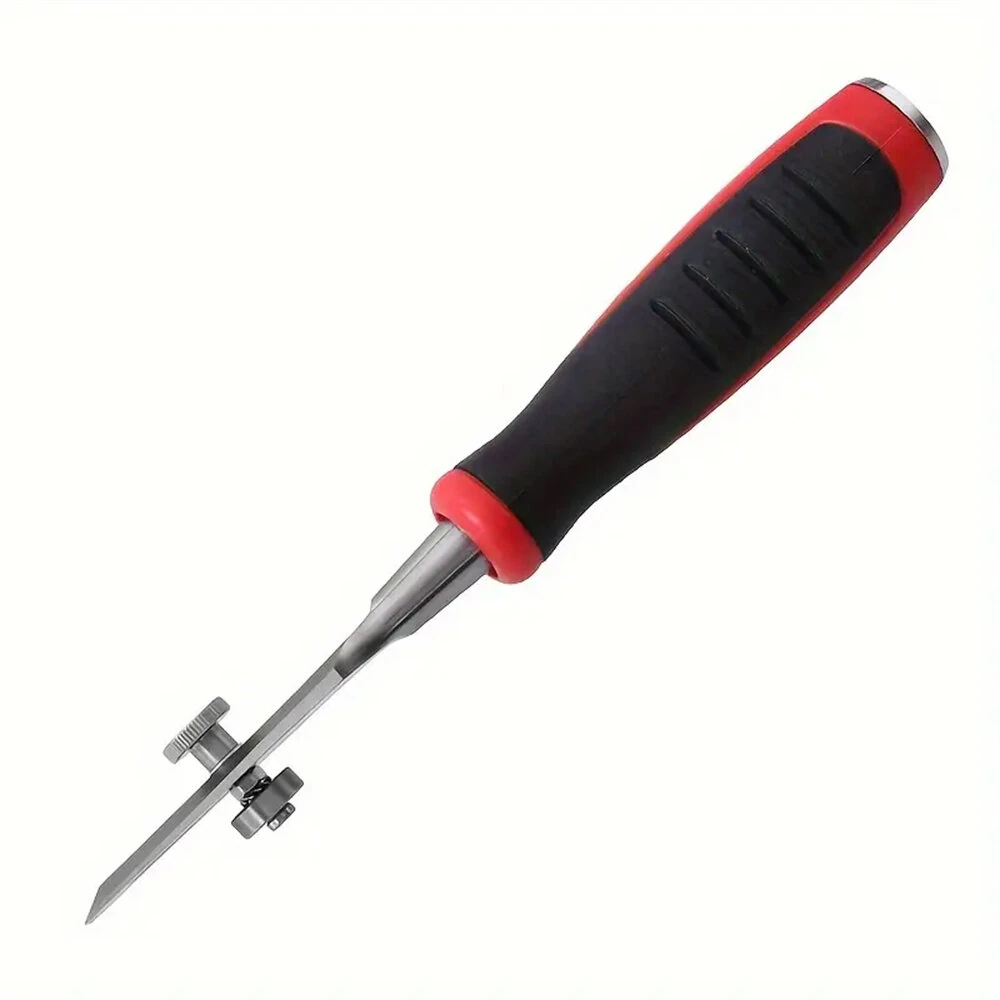 Wood Carving Chisel - 9 Inch Chrome Vanadium Steel with Ergonomic Handle - Image 3