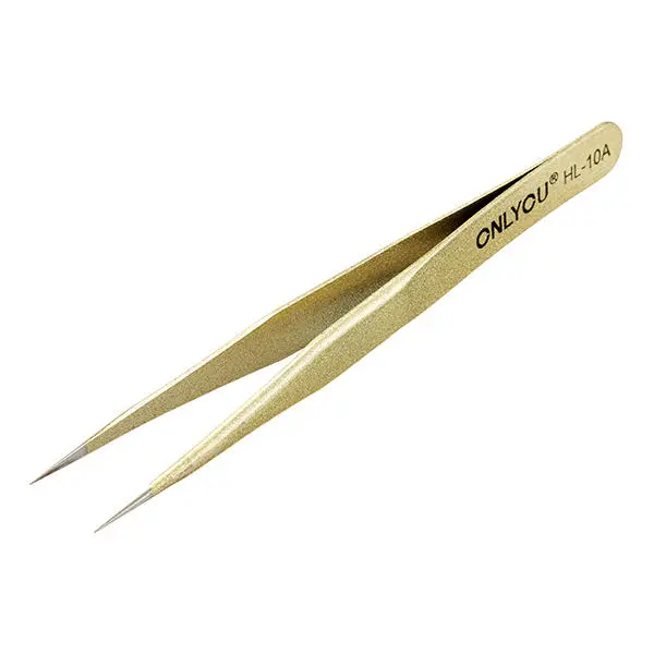 6Pcs BGA Precision ESD Tweezers Set - Stainless Steel Anti-static Repair Tool - Image 3