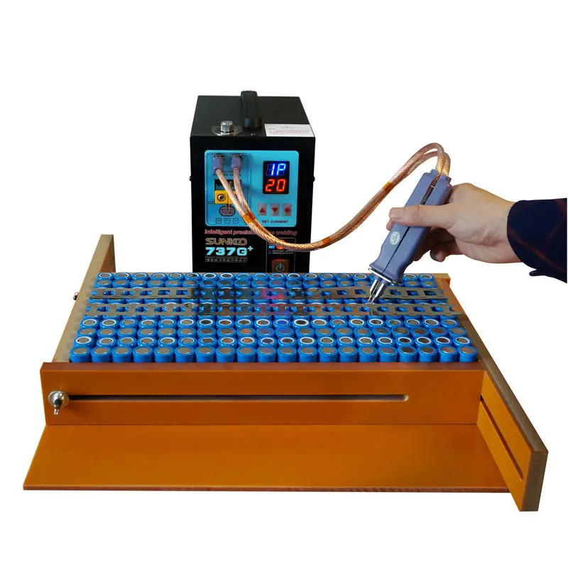SUNKKO 737G+ 110V/220V Battery Spot Welder - Dual Mode with Digital Display - Image 2