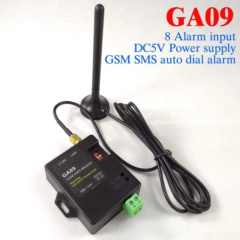 8 Channel GSM SMS Alarm Box - Water & Temperature Sensor for Home & Warehouse - Image 2